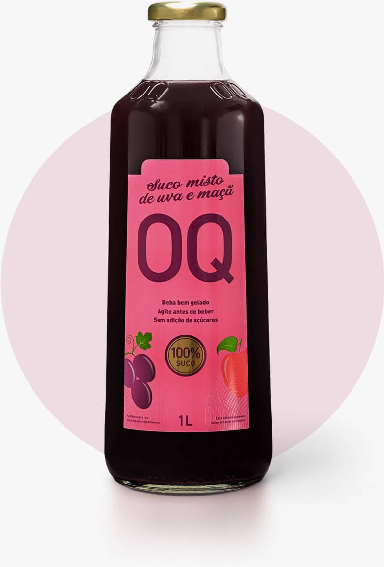 SUCO DE UVA + MAÇÃ